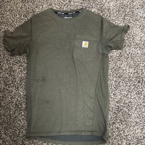 Carhartt Force Relaxed Fit Green T shirt